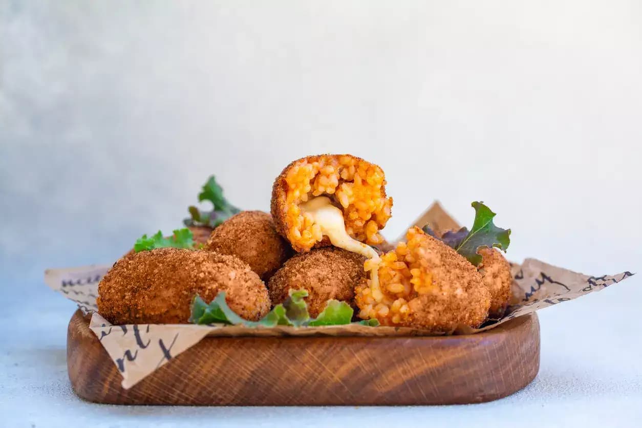Arancini With Mozzarella